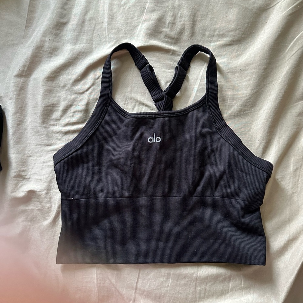 ALO Yoga Black Sports Bra